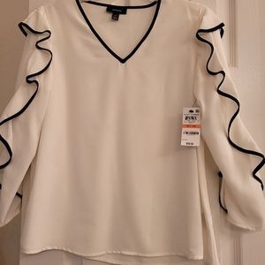 Womens long sleeve detail top